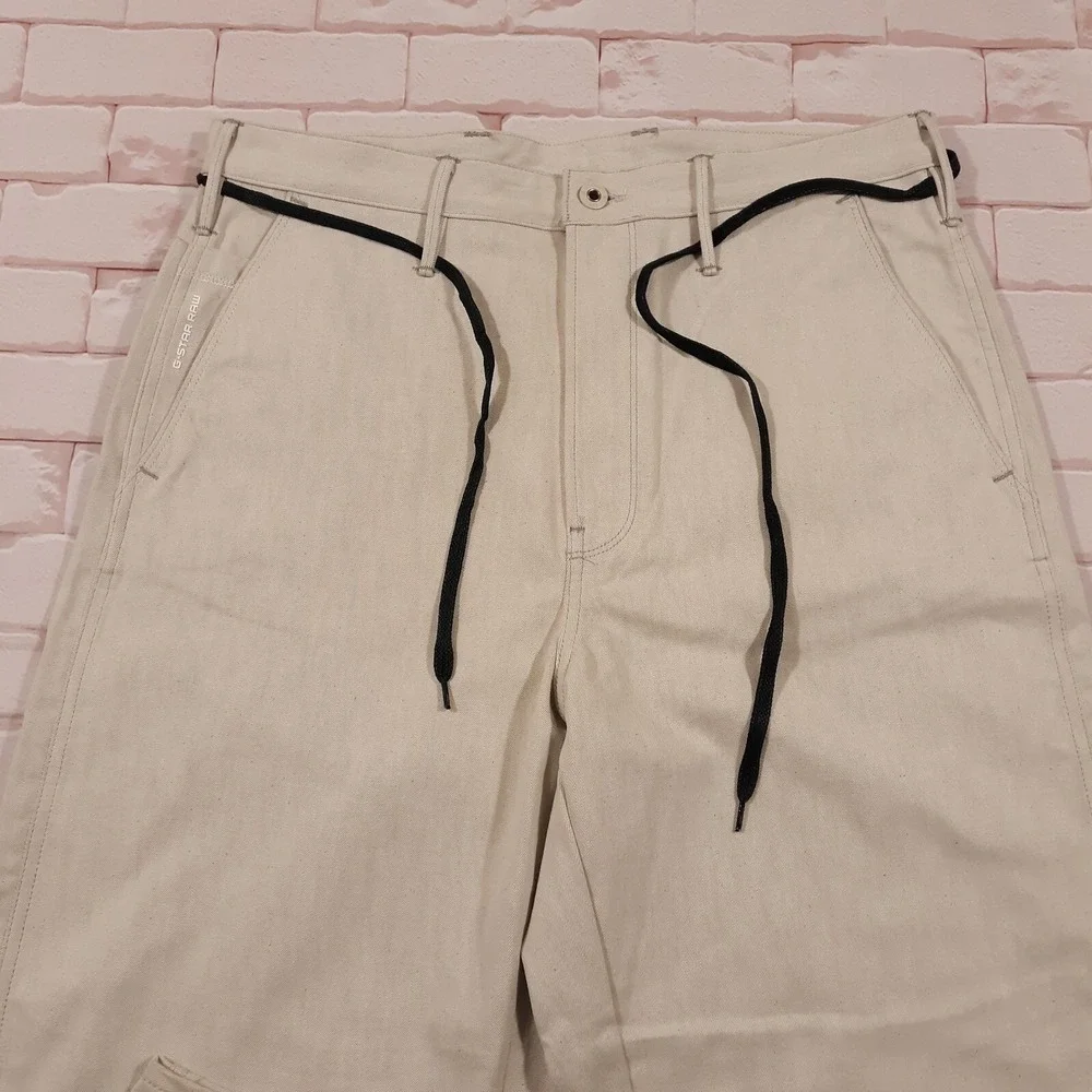 G-Star Raw Lintell‎ High Dad Jeans Womens Fit 34 x 31 Denim Pants Wide Leg Baggy